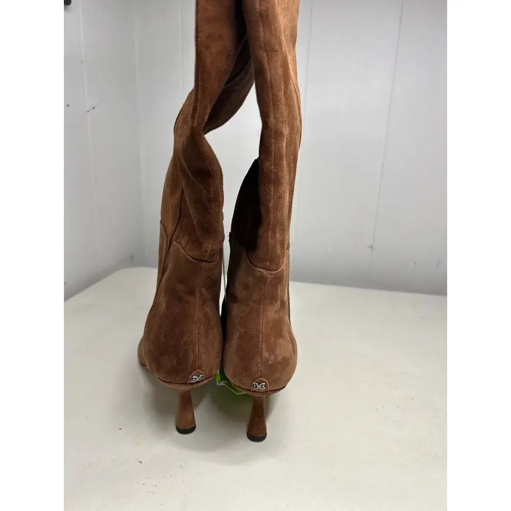 Sam Edelman Women's Brown Taylin Boots in Size 10 with extra calf space. NWOB